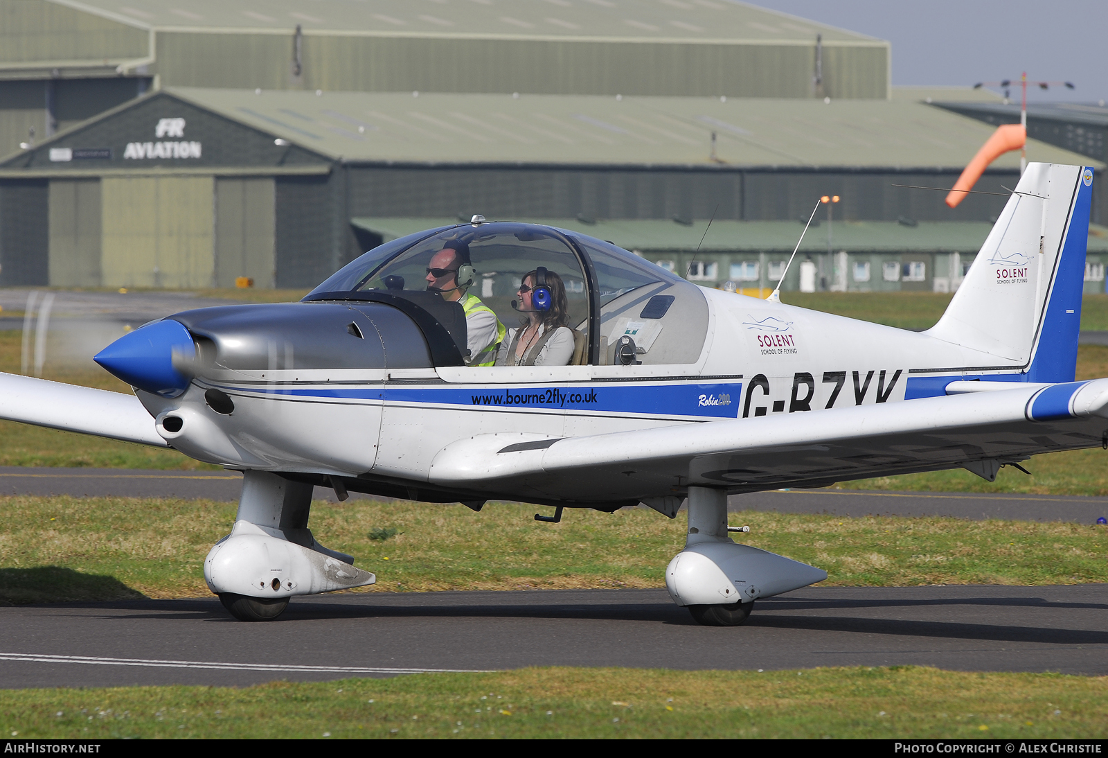 Aircraft Photo of G-BZXK | Robin HR-200-120B | Solent School of Flying | AirHistory.net #105071