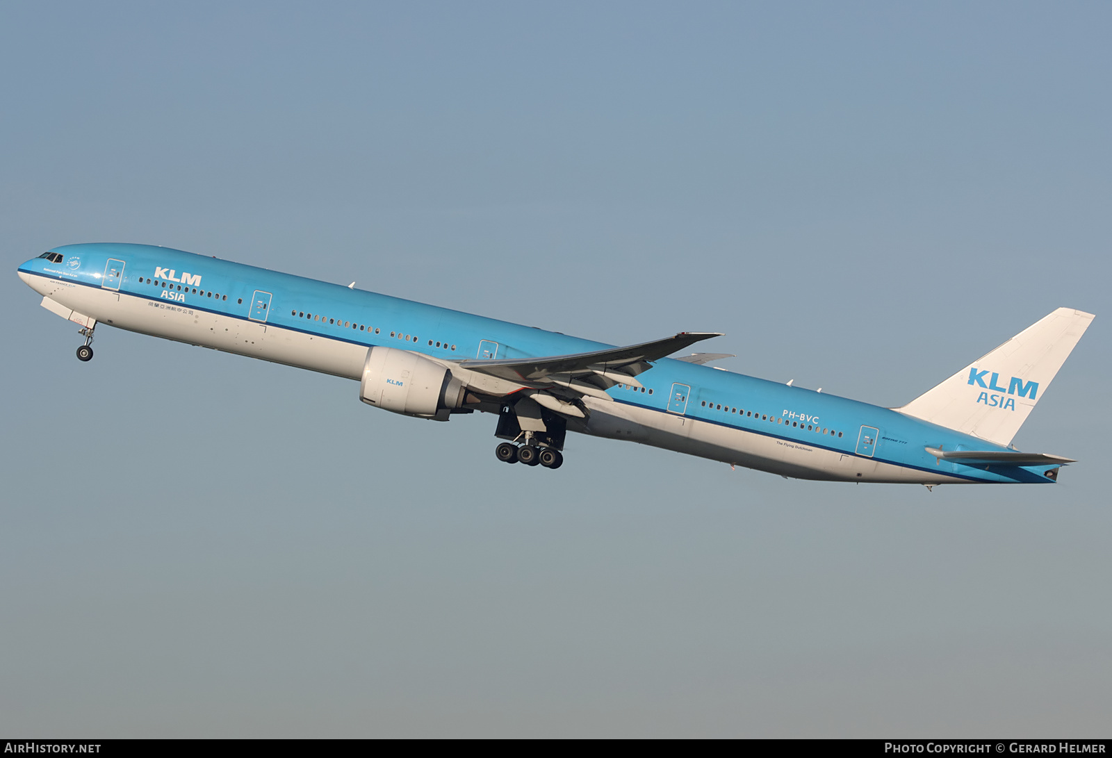 Aircraft Photo of PH-BVC | Boeing 777-306/ER | KLM Asia | AirHistory.net #105094
