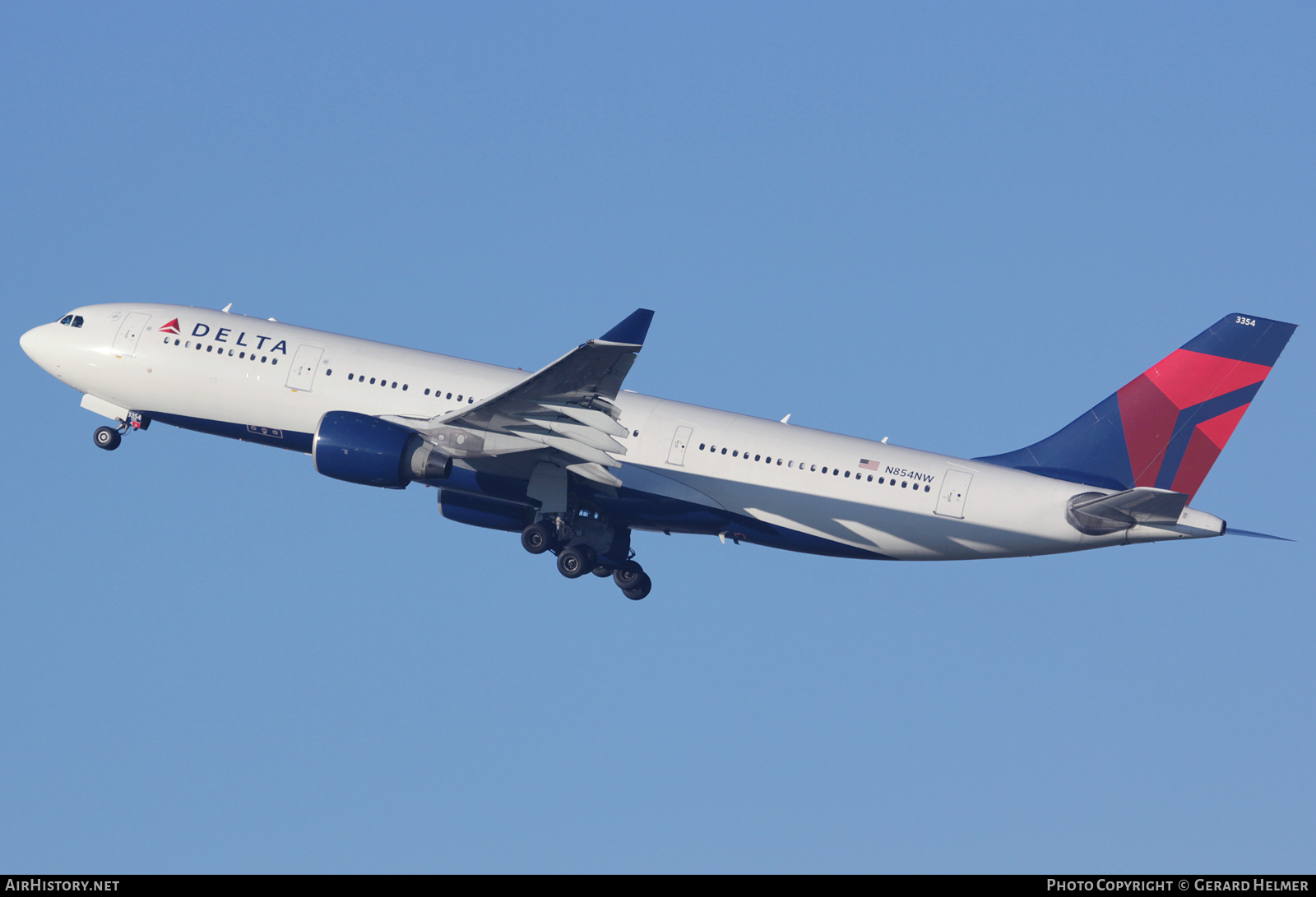 Aircraft Photo of N854NW | Airbus A330-223 | Delta Air Lines | AirHistory.net #105098