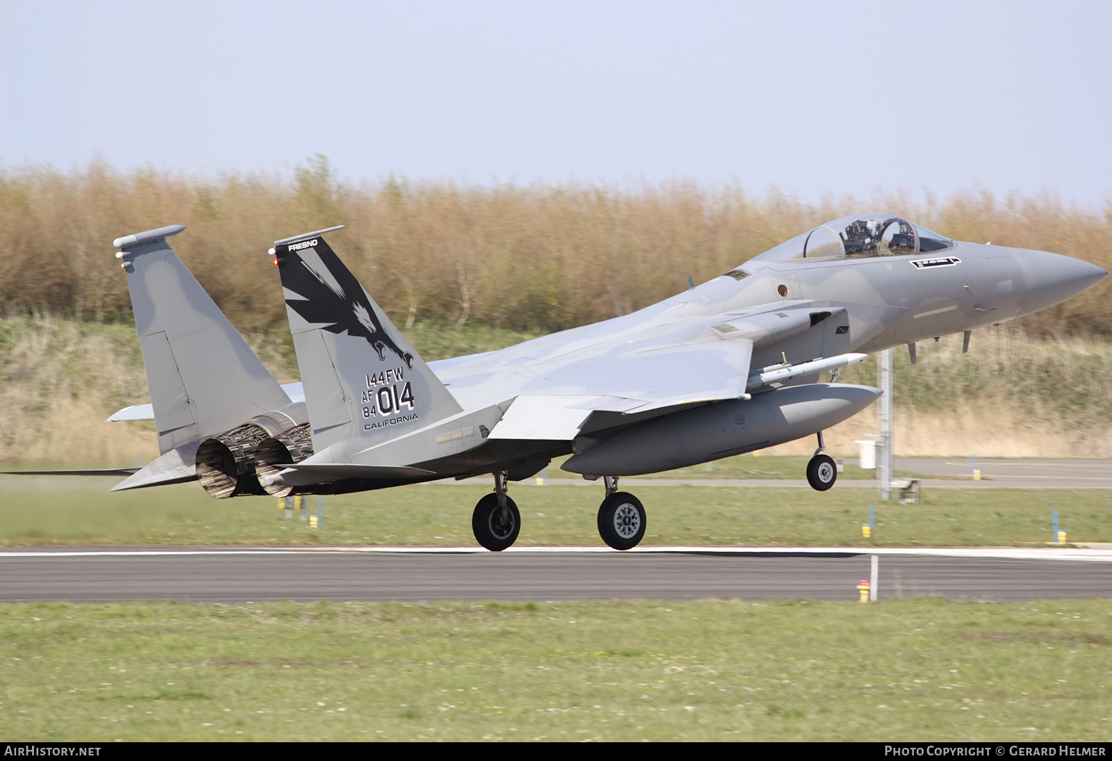 Aircraft Photo of 84-0014 / AF84-014 | McDonnell Douglas F-15C Eagle | USA - Air Force | AirHistory.net #105107