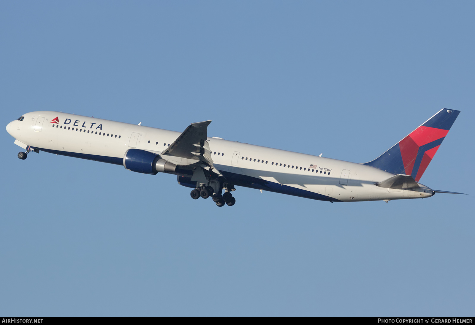 Aircraft Photo of N835MH | Boeing 767-432/ER | Delta Air Lines | AirHistory.net #105119