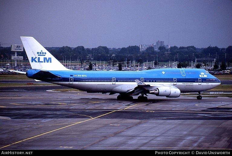 Aircraft Photo of PH-BFG | Boeing 747-406 | KLM - Royal Dutch Airlines | AirHistory.net #105123