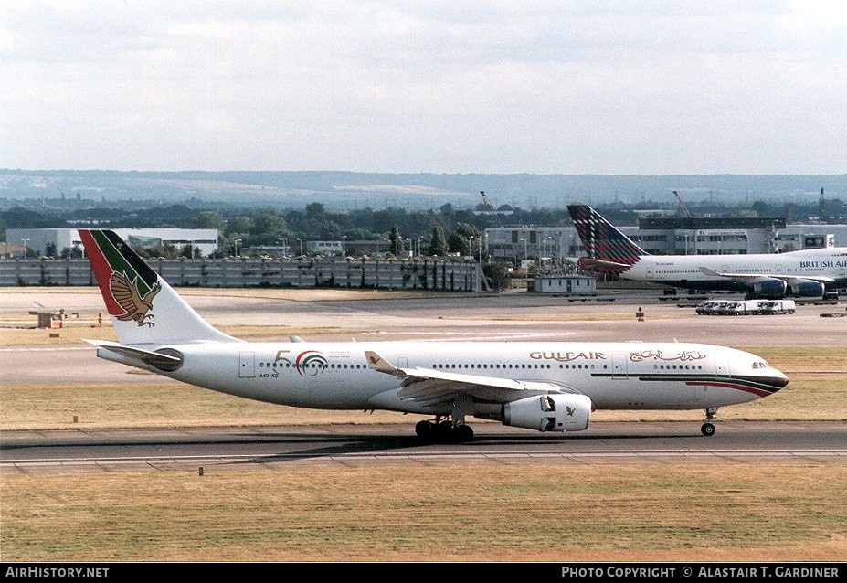 Aircraft Photo of A4O-KD | Airbus A330-243 | Gulf Air | AirHistory.net #105131