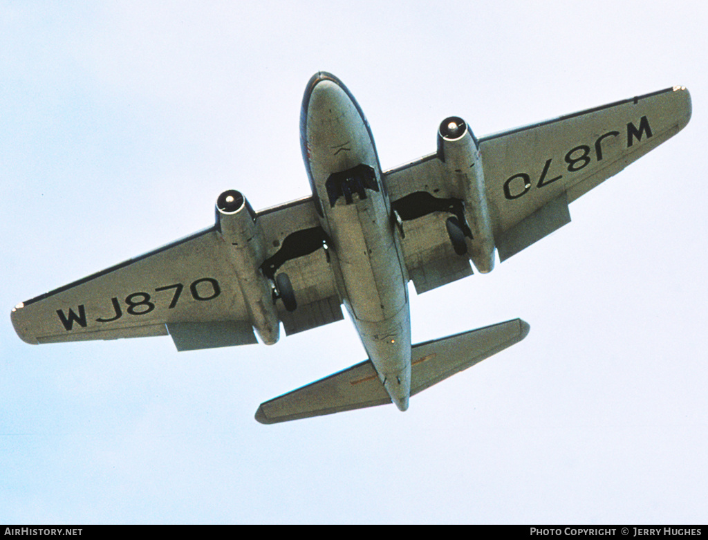 Aircraft Photo of WJ870 | English Electric Canberra T4 | UK - Air Force | AirHistory.net #105134