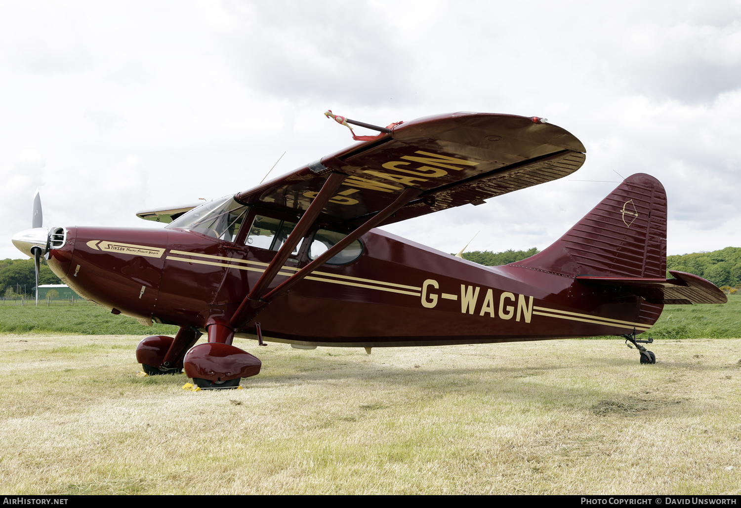 Aircraft Photo of G-WAGN | Stinson 108-3 Voyager | AirHistory.net #105151