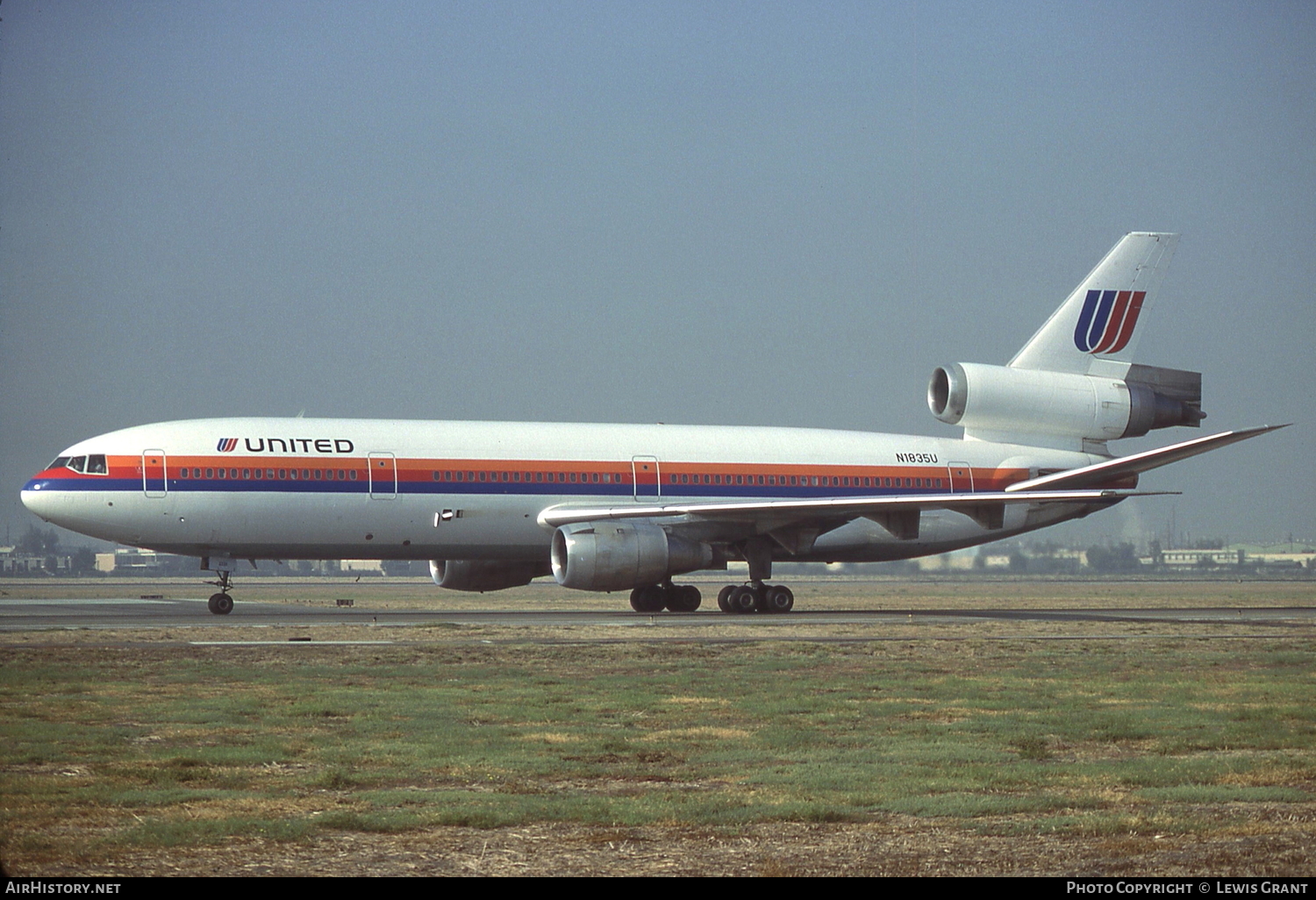 Aircraft Photo of N1835U | McDonnell Douglas DC-10-10 | United Airlines | AirHistory.net #105157