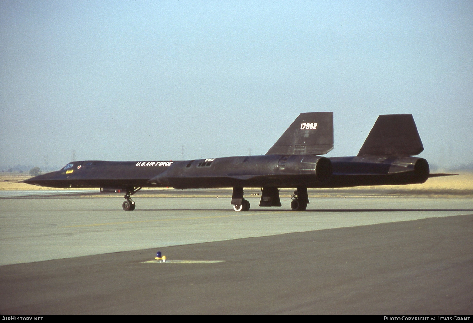 Aircraft Photo of 61-7962 / 17962 | Lockheed SR-71A Blackbird | USA - Air Force | AirHistory.net #105159