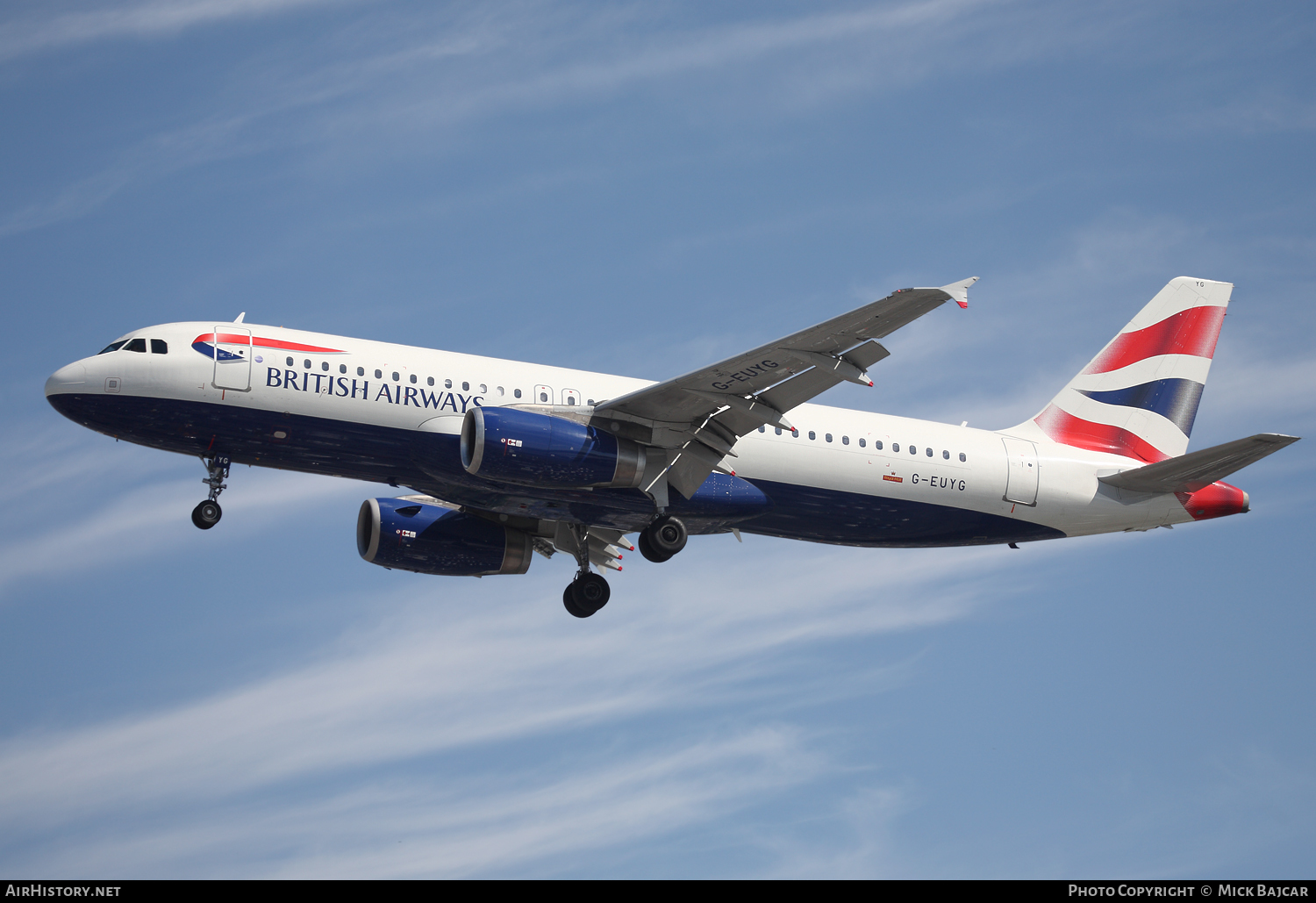 Aircraft Photo of G-EUYG | Airbus A320-232 | British Airways | AirHistory.net #105190