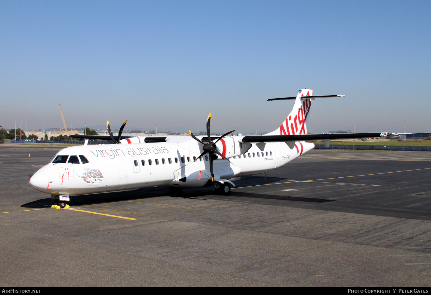 Aircraft Photo of VH-FVI | ATR ATR-72-500 (ATR-72-212A) | Virgin Australia Regional Airlines | AirHistory.net #105194
