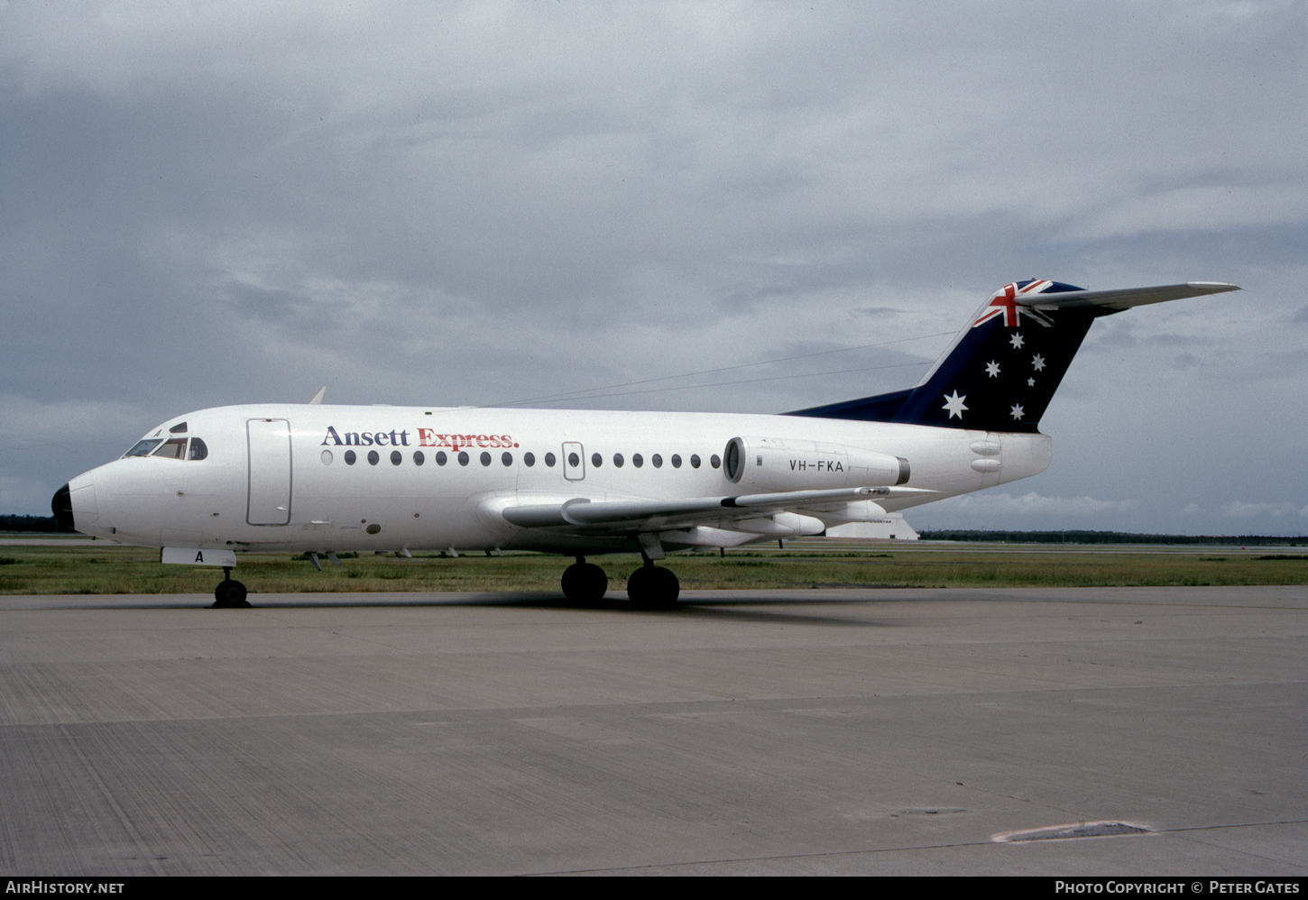 Aircraft Photo of VH-FKA | Fokker F28-1000 Fellowship | Ansett Express | AirHistory.net #105200