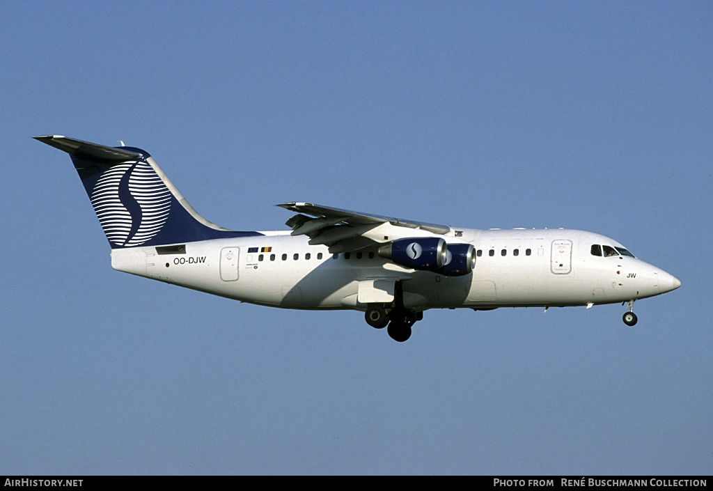 Aircraft Photo of OO-DJW | British Aerospace Avro 146-RJ85 | SN Brussels Airlines | AirHistory.net #105206
