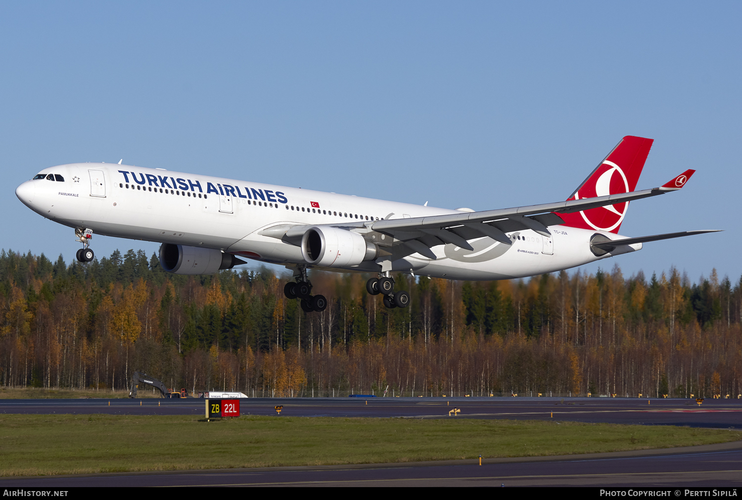 Aircraft Photo of TC-JOA | Airbus A330-303 | Turkish Airlines | AirHistory.net #105213