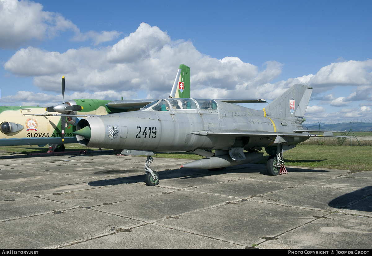Aircraft Photo of 2419 | Mikoyan-Gurevich MiG-21U-600 | Slovakia - Air Force | AirHistory.net #105231
