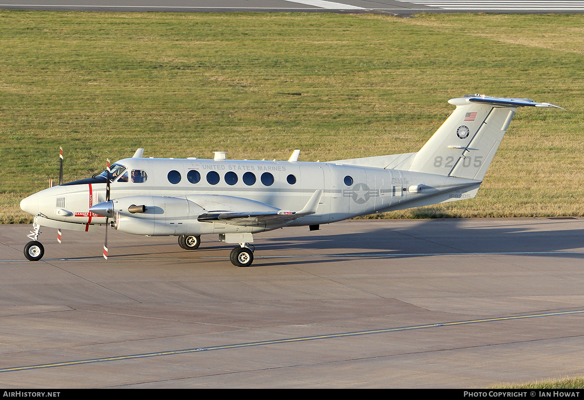 Aircraft Photo of 168205 / 8205 | Hawker Beechcraft UC-12W Huron (B300C) | USA - Marines | AirHistory.net #105241