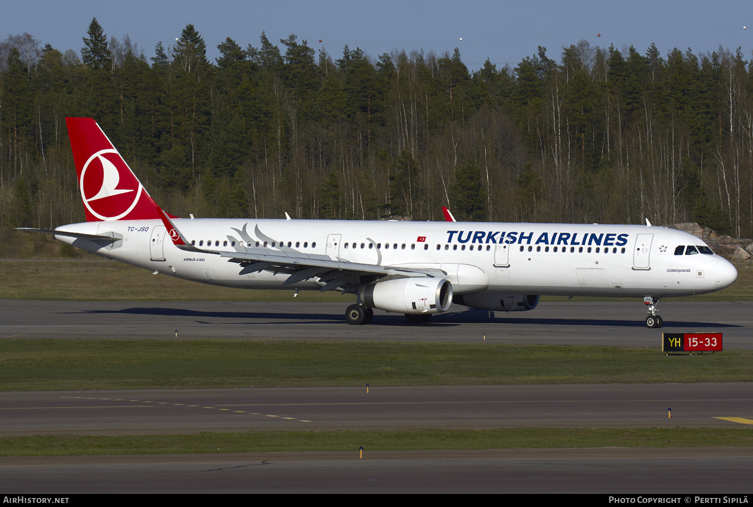 Aircraft Photo of TC-JSO | Airbus A321-231 | Turkish Airlines | AirHistory.net #105249