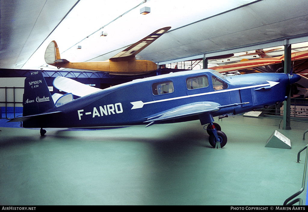 Aircraft Photo of F-ANRO | Caudron C-635 Simoun | AirHistory.net #105279