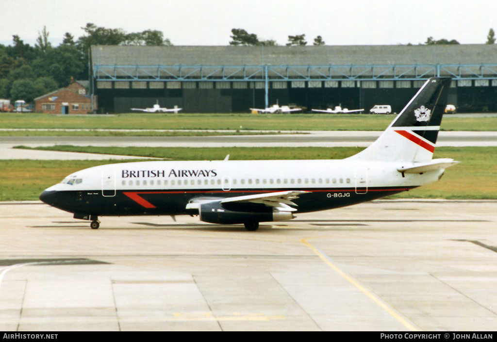 Aircraft Photo of G-BGJG | Boeing 737-236/Adv | British Airways | AirHistory.net #105286