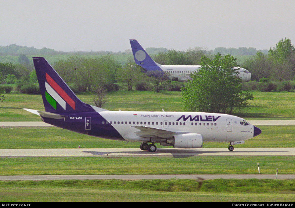 Aircraft Photo of HA-LOG | Boeing 737-6Q8 | Malév - Hungarian Airlines | AirHistory.net #105336