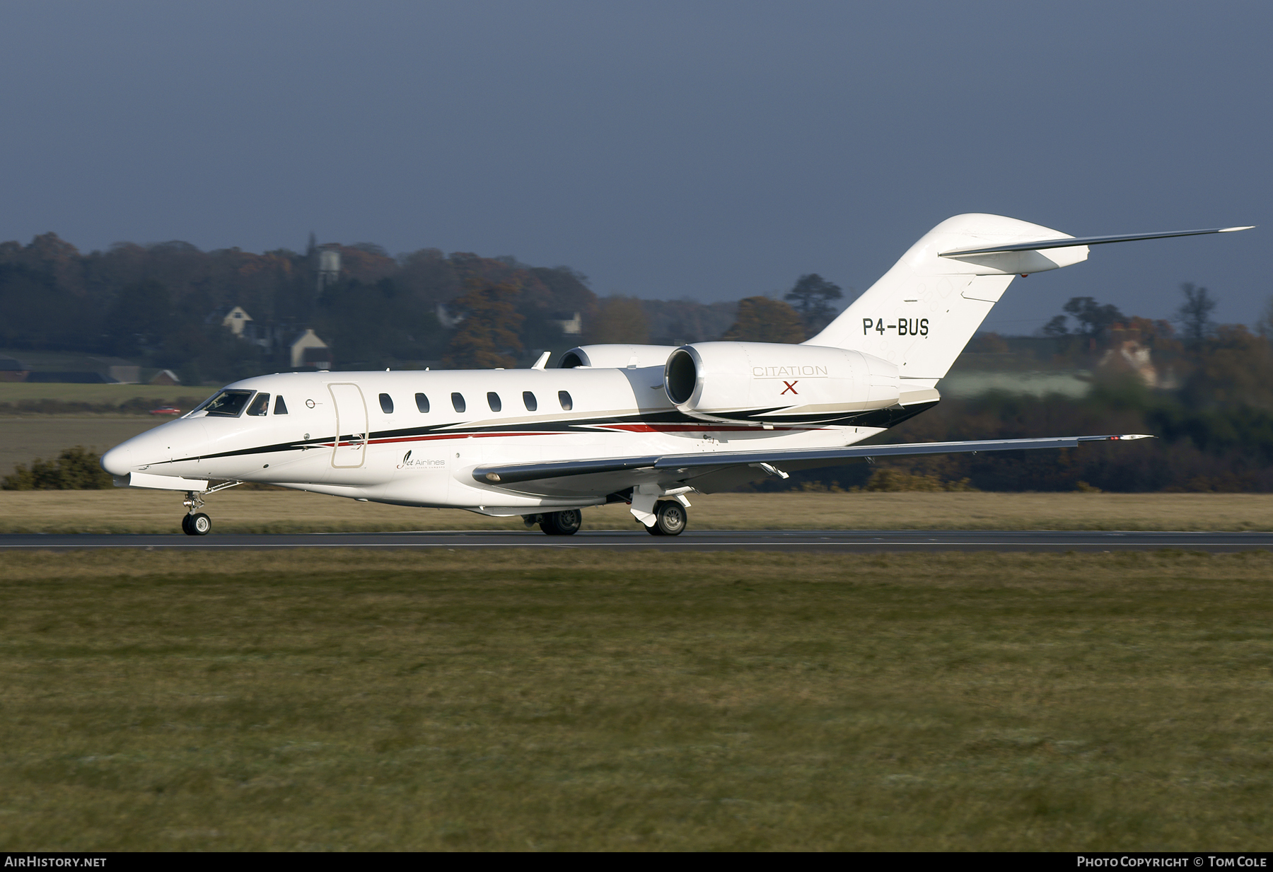 Aircraft Photo of P4-BUS | Cessna 750 Citation X | AirHistory.net #105347