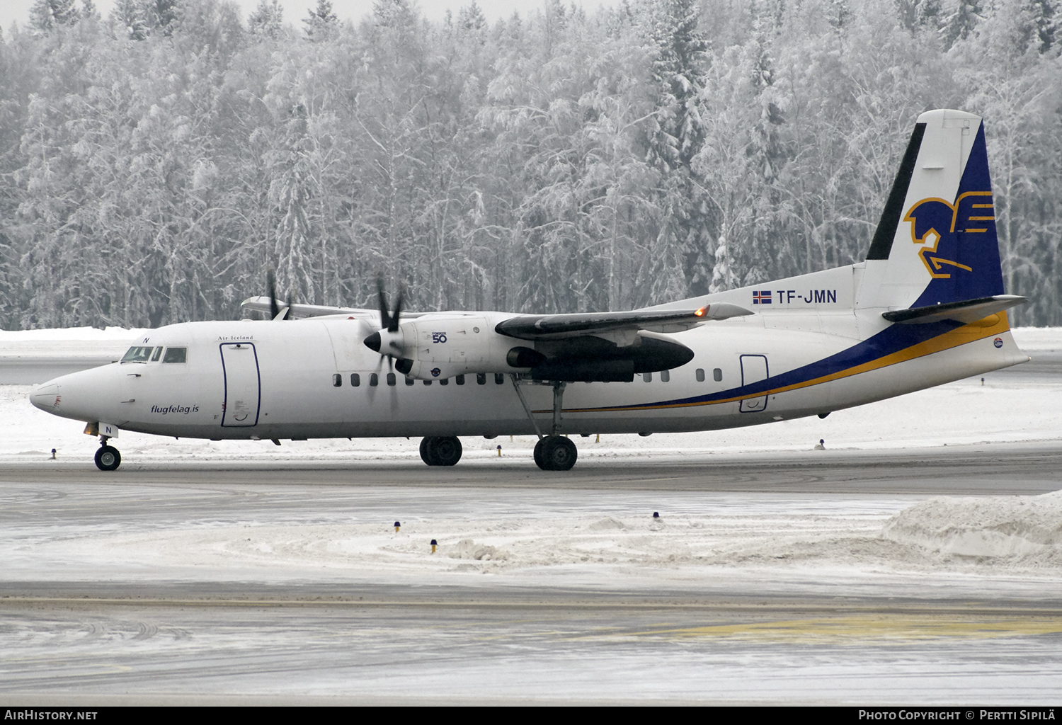 Aircraft Photo of TF-JMN | Fokker 50 | Flugfélag Íslands - Air Iceland | AirHistory.net #105377