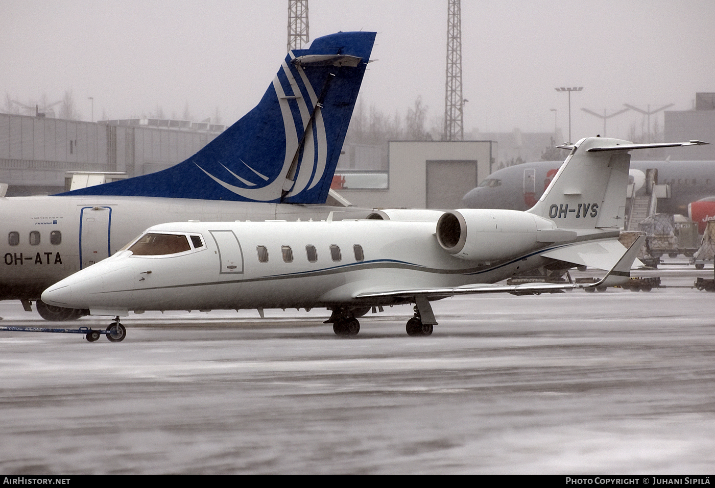 Aircraft Photo of OH-IVS | Learjet 60 | AirHistory.net #105402