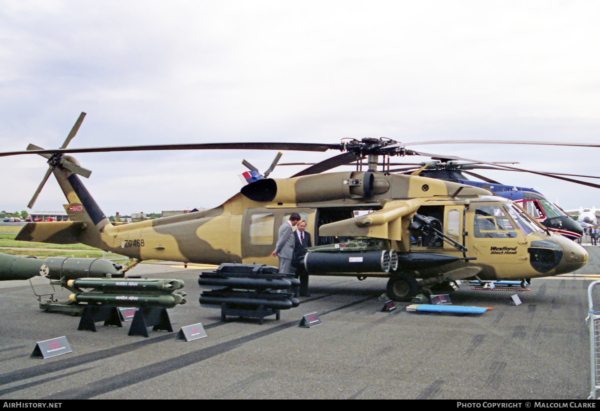 Aircraft Photo of ZG468 | Sikorsky WS-70L (S-70A-19) | Westland Helicopters | AirHistory.net #105463