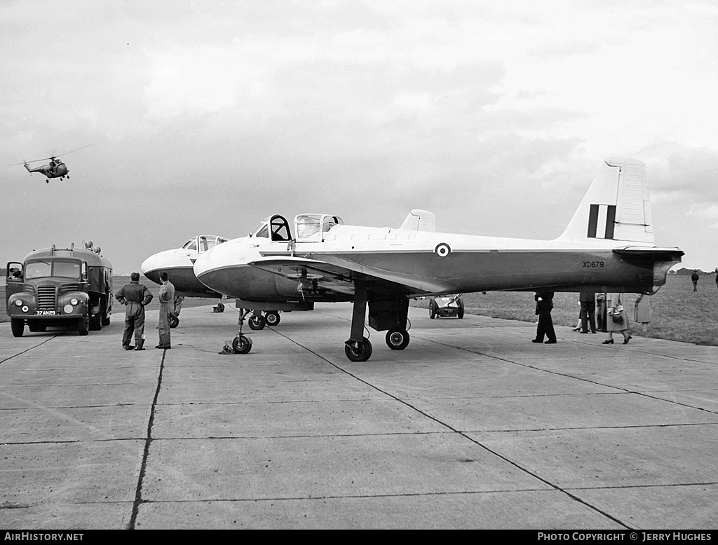 Aircraft Photo of XD679 | Hunting Percival P.84 Jet Provost T1 | UK - Air Force | AirHistory.net #105468