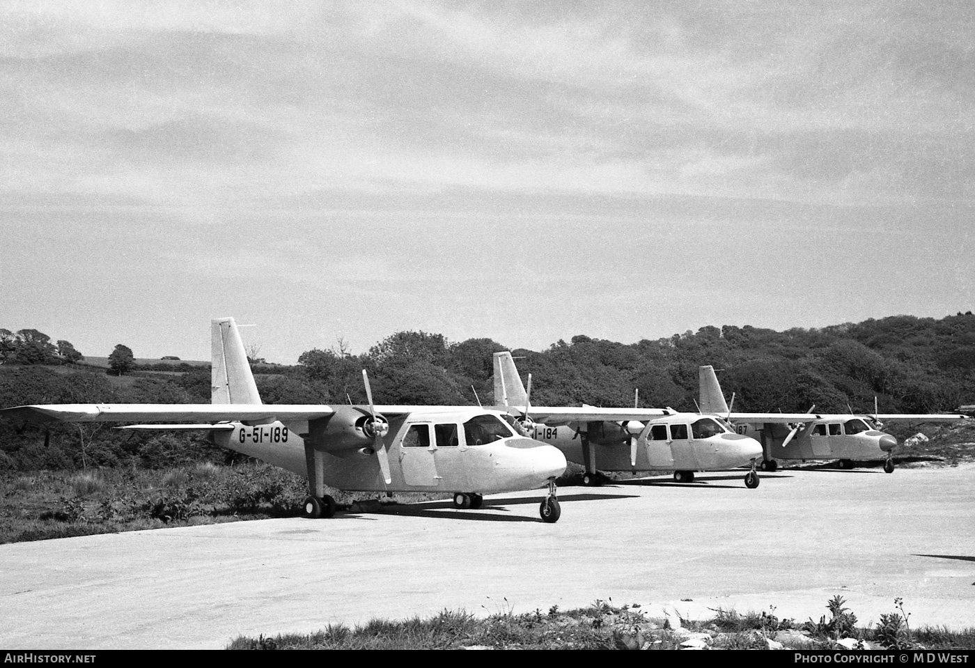 Aircraft Photo of G-51-189 | Britten-Norman BN-2A Islander | AirHistory.net #105478