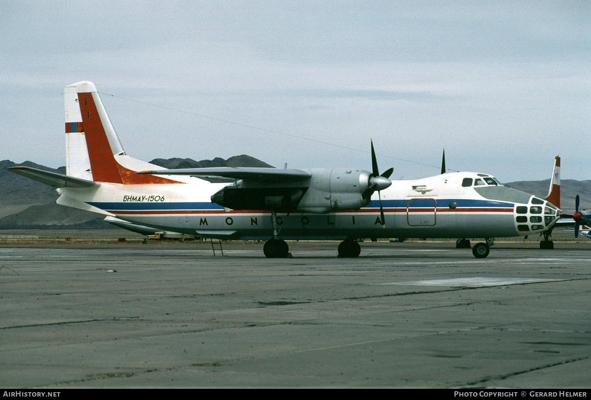Aircraft Photo of BNMAU-1506 | Antonov An-30 | MIAT Mongolian Airlines | AirHistory.net #105485