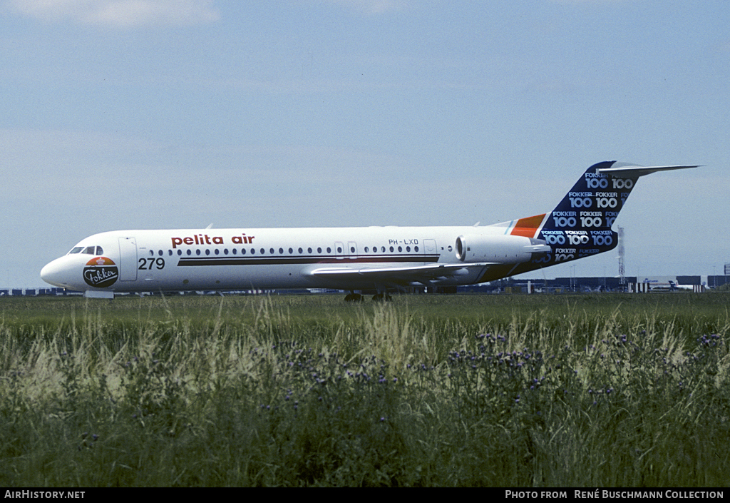 Aircraft Photo of PH-LXD | Fokker 100 (F28-0100) | Fokker | AirHistory.net #105505