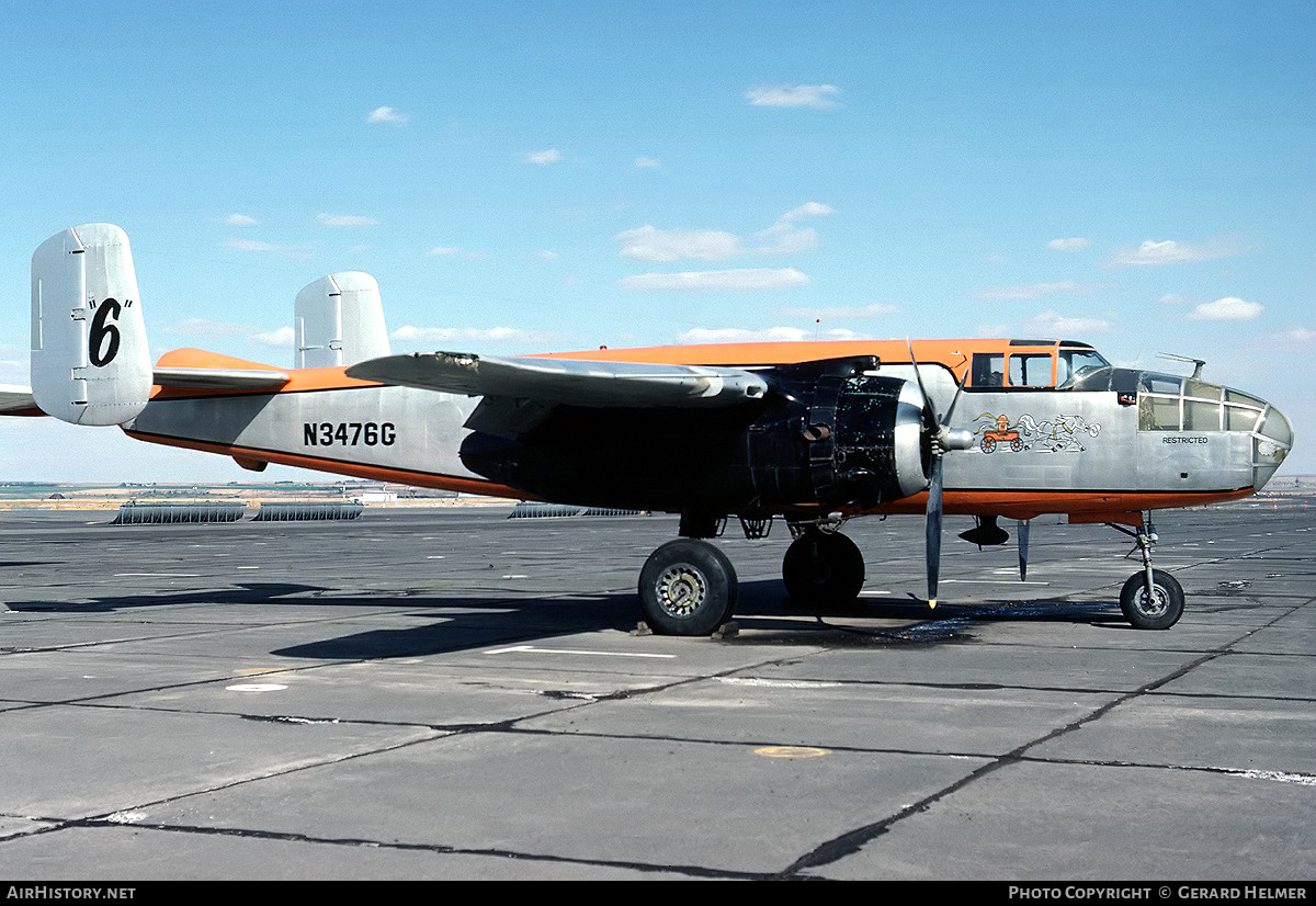 Aircraft Photo of N3476G | North American TB-25N Mitchell | AirHistory.net #105520