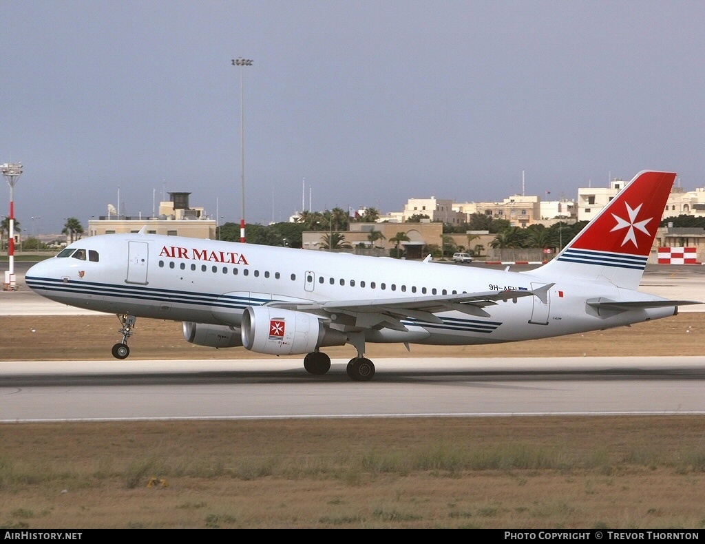 Aircraft Photo of 9H-AEH | Airbus A319-111 | Air Malta | AirHistory.net #105525