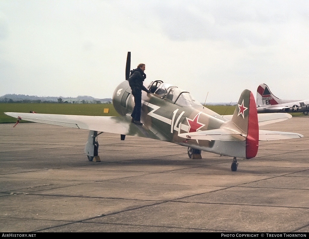 Aircraft Photo of G-AYAK / 14 white | Let C.11 | Soviet Union - Air Force | AirHistory.net #105529