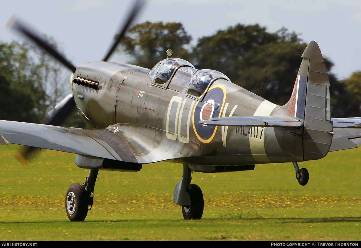 Aircraft Photo of G-LFIX / ML407 | Supermarine 509 Spitfire T9 | UK - Air Force | AirHistory.net #105532