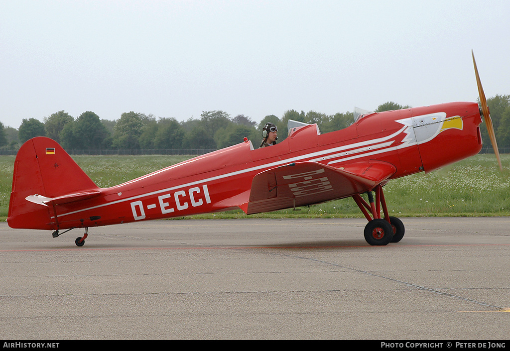 Aircraft Photo of D-ECCI | Klemm Kl 35D | AirHistory.net #105534