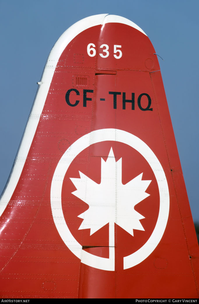 Aircraft Photo of CF-THQ | Vickers 757 Viscount | Air Canada | AirHistory.net #105537