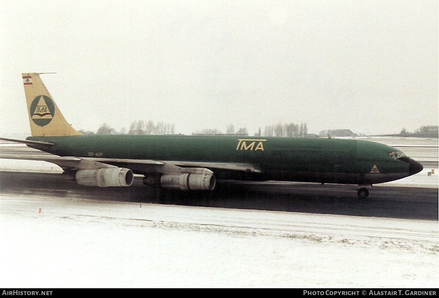 Aircraft Photo of OD-AGP | Boeing 707-321C | TMA - Trans Mediterranean Airways | AirHistory.net #105553
