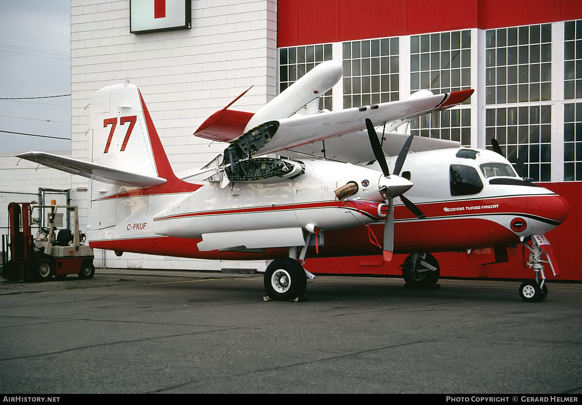 Aircraft Photo of C-FKUF | Conair CS2F Turbo Firecat | Conair Aviation | AirHistory.net #105564