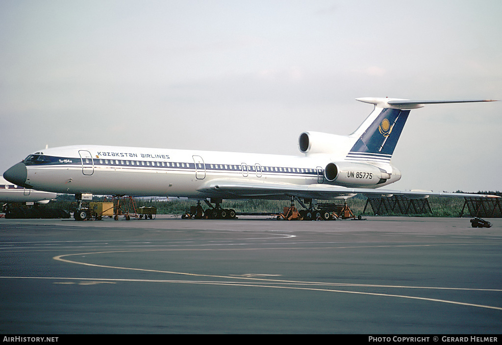 Aircraft Photo of UN-85775 | Tupolev Tu-154M | Kazakhstan Airlines | AirHistory.net #105566