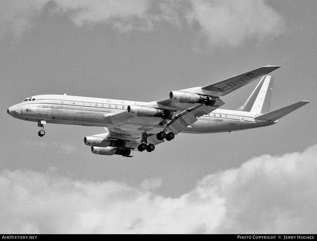 Aircraft Photo of I-DIWP | Douglas DC-8-42 | Alitalia | AirHistory.net #105586