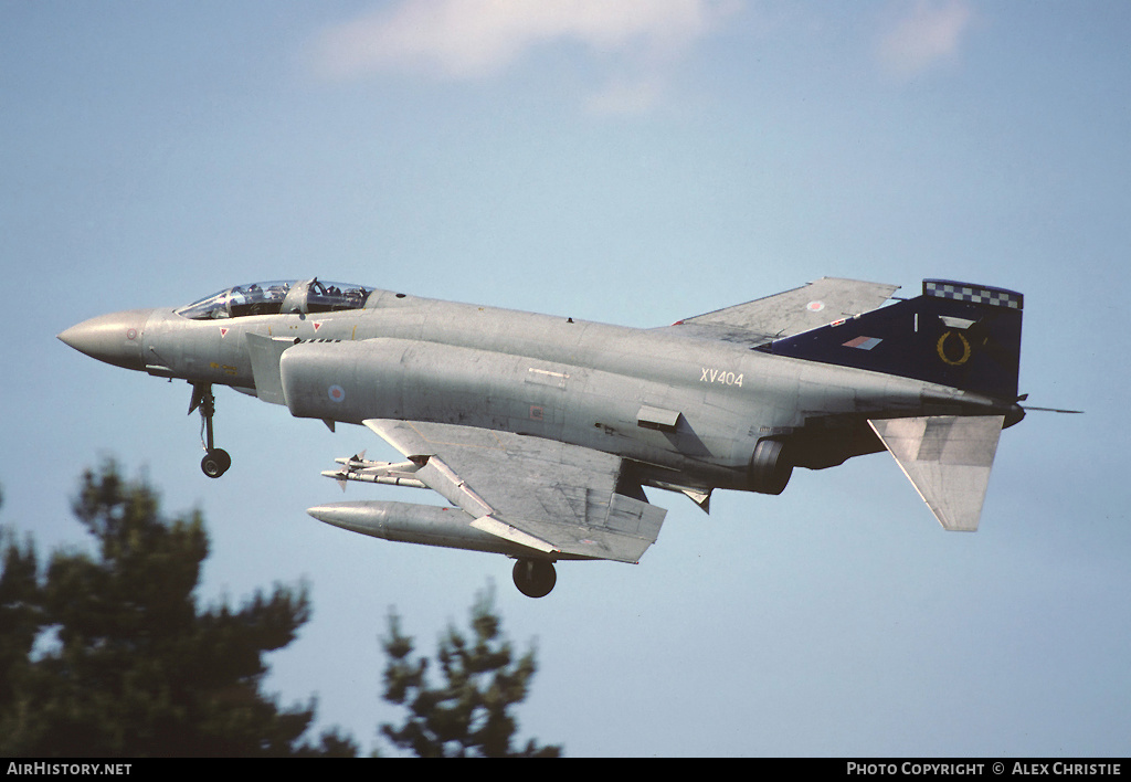 Aircraft Photo of XV404 | McDonnell Douglas F-4M Phantom FGR2 | UK - Air Force | AirHistory.net #105587