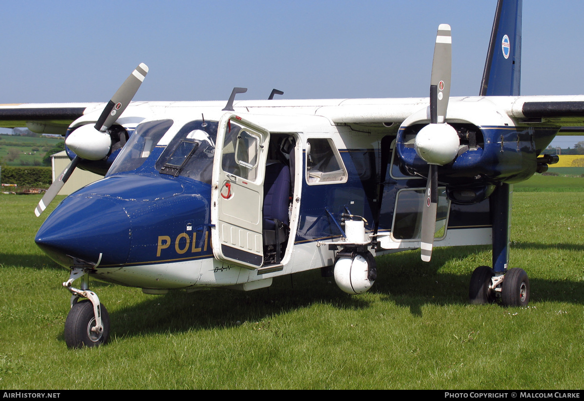 Aircraft Photo of G-NESU | Pilatus Britten-Norman BN-2B-20 Islander | Police | AirHistory.net #105592