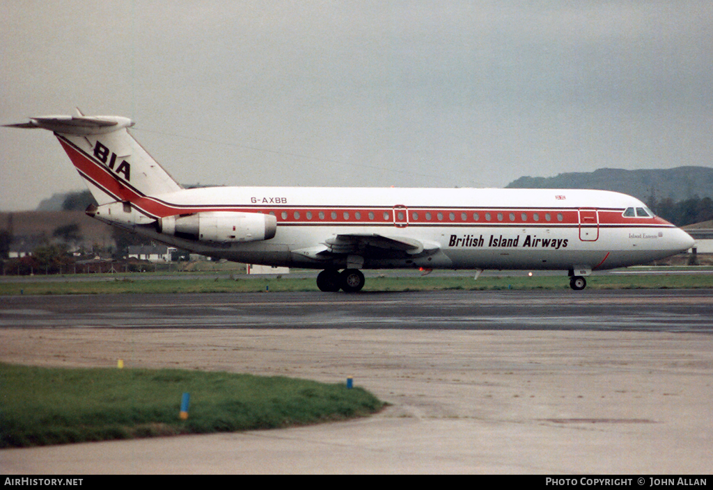 Aircraft Photo of G-AXBB | BAC 111-409AY One-Eleven | British Island Airways - BIA | AirHistory.net #105607