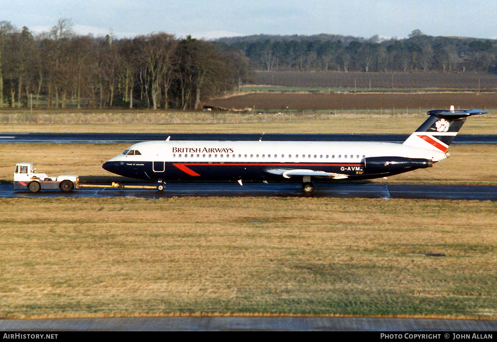 Aircraft Photo of G-AVMZ | BAC 111-510ED One-Eleven | British Airways | AirHistory.net #105642