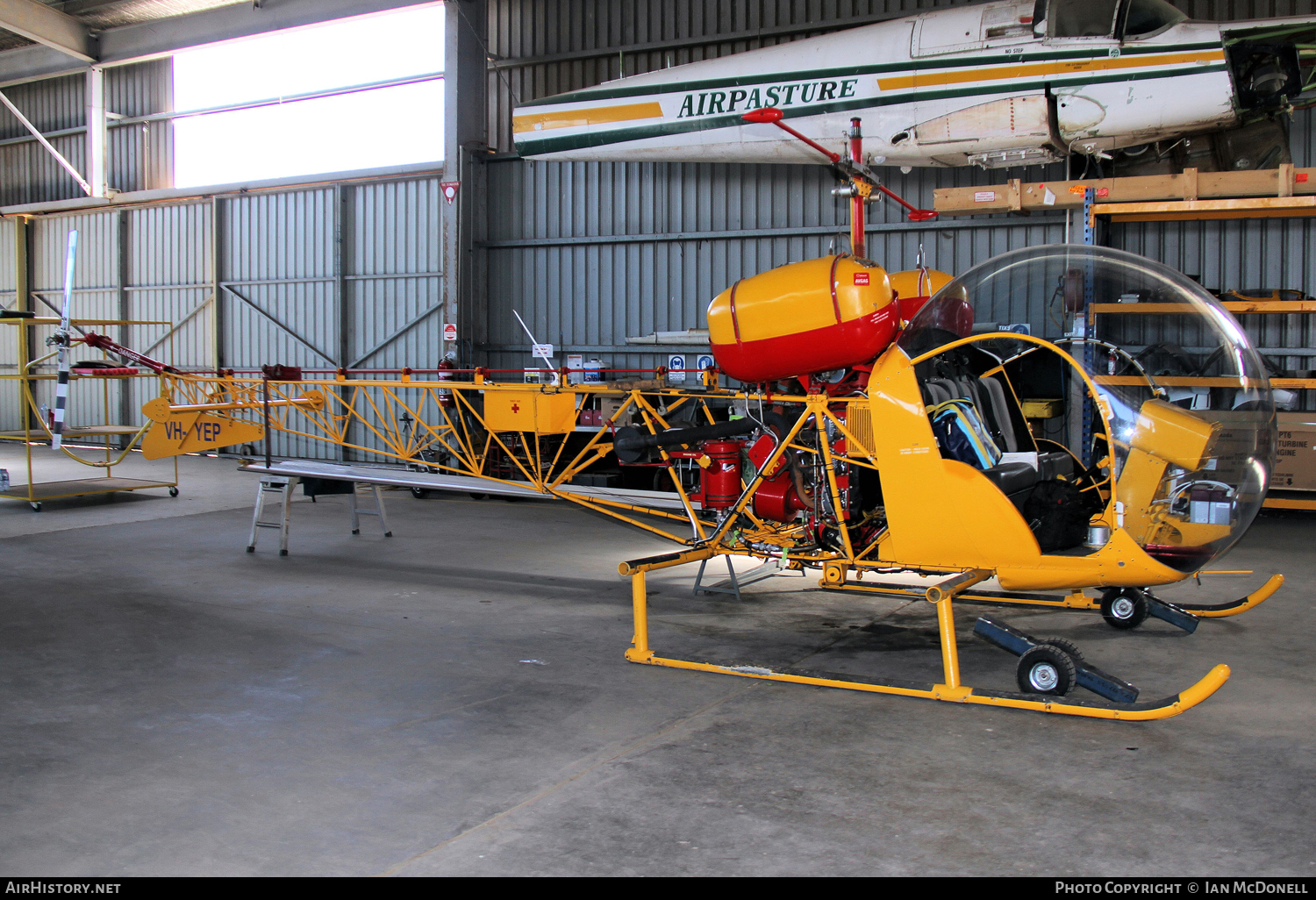 Aircraft Photo of VH-YEP | Bell 47G-3B-1 | AirHistory.net #105645