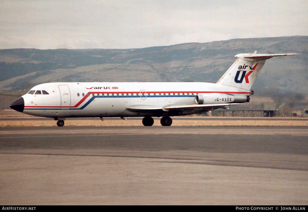 Aircraft Photo of G-AXOX | BAC 111-432FD One-Eleven | Air UK | AirHistory.net #105647