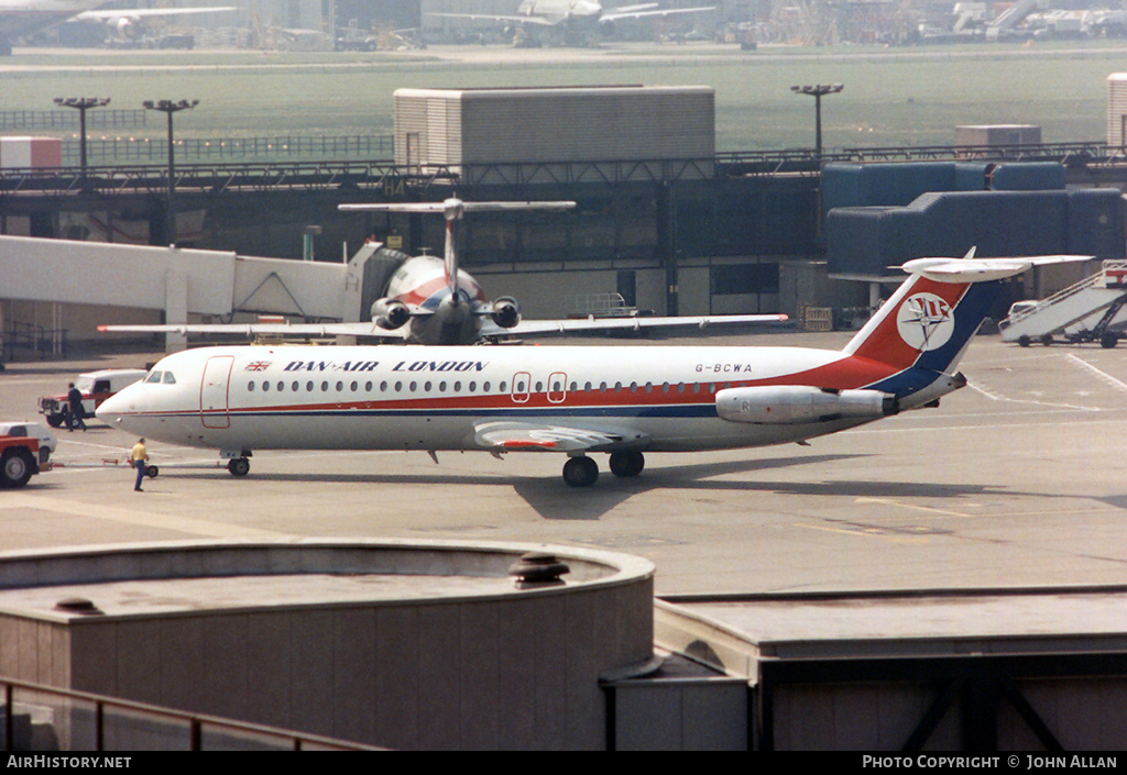 Aircraft Photo of G-BCWA | BAC 111-518FG One-Eleven | Dan-Air London | AirHistory.net #105654