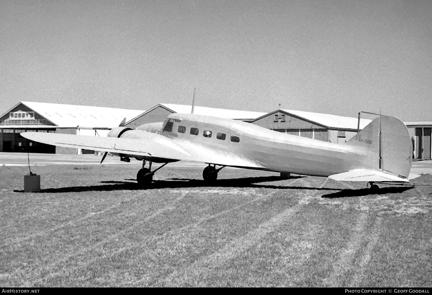 Aircraft Photo of VH-DOB | Avro 652A Anson I | AirHistory.net #105656