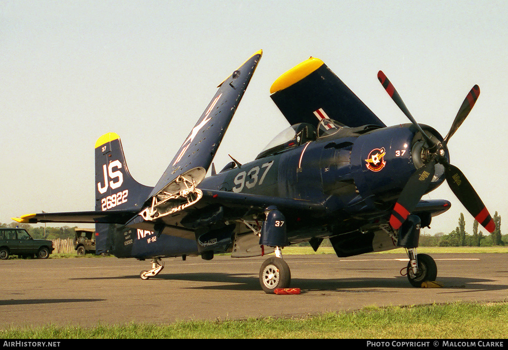 Aircraft Photo of G-RAID / 126922 | Douglas A-1D Skyraider (AD-4NA) | USA - Navy | AirHistory.net #105683