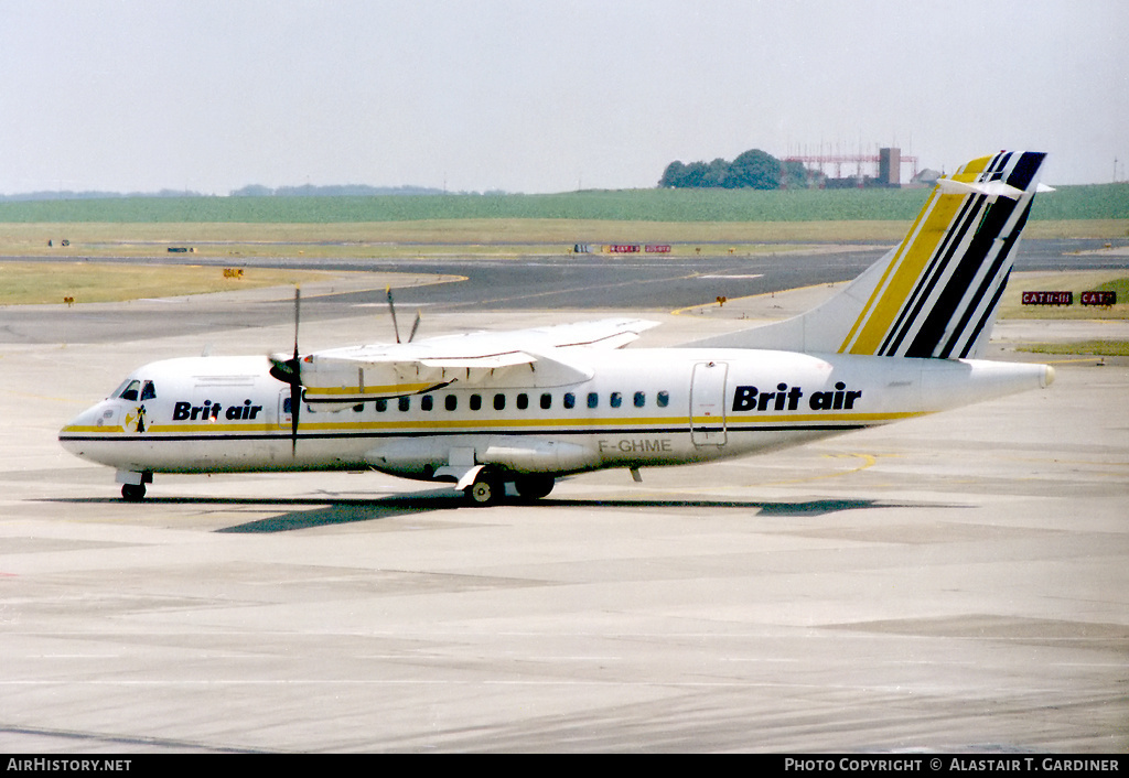 Aircraft Photo of F-GHME | ATR ATR-42-300 | Brit Air | AirHistory.net #105690